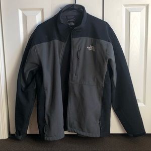 North Face Apex Bionic Jacket (Grey and Black)